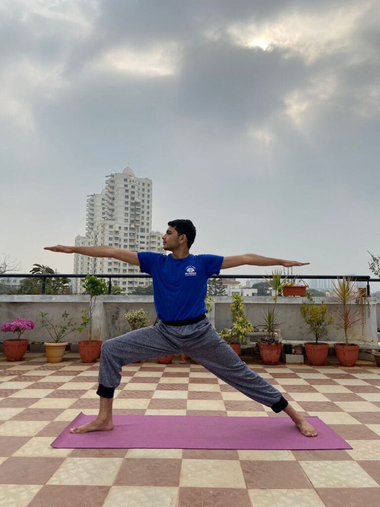 Veerabhadrasna I (Warrior Pose ) - Performed by Shriyans Navalgund