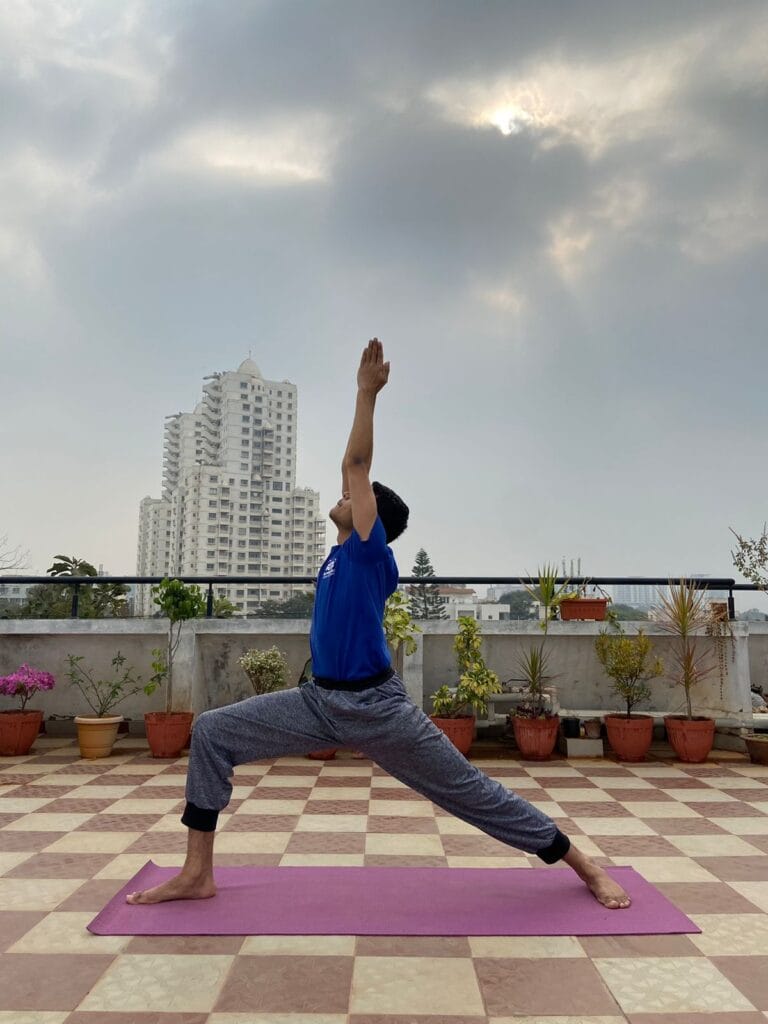 Veerabhadrasna II (Warrior Pose 2) - Performed by Shriyans Navalgund