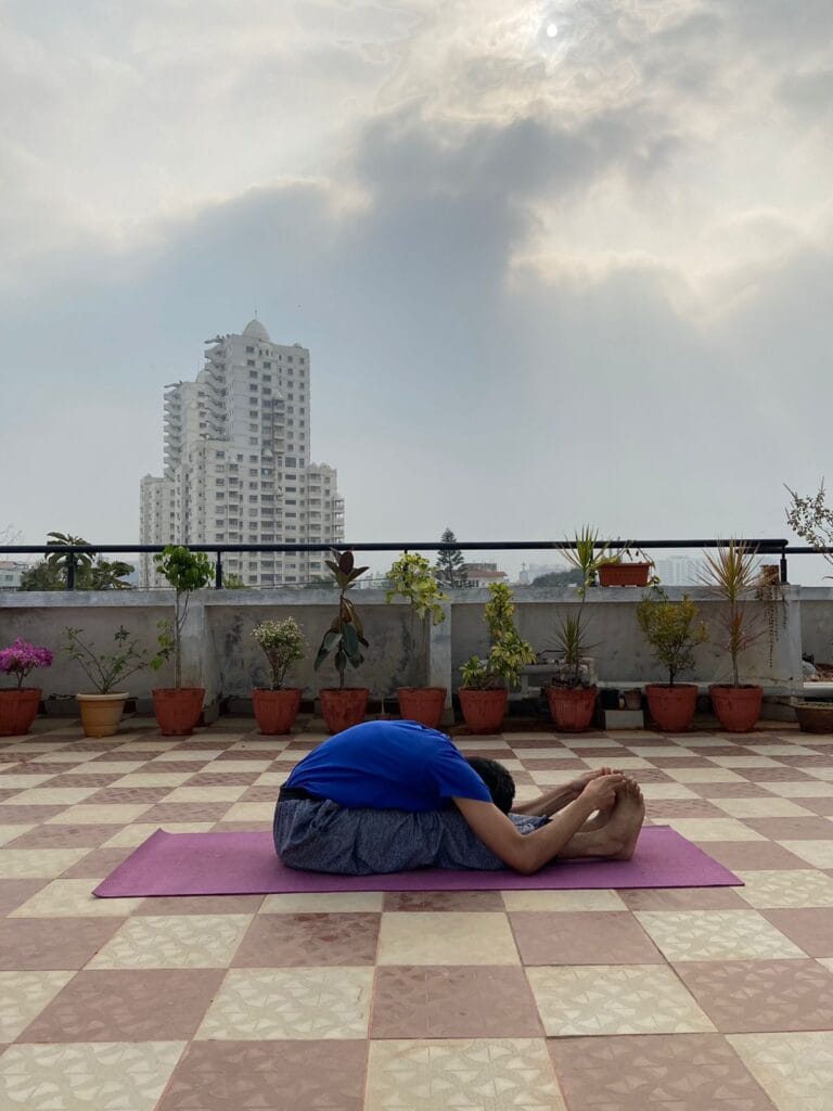 Paschimottanasana (Eastward Stretching Pose) - Performed by Shriyans Navalgund
